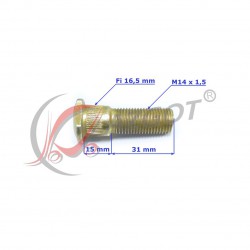 šroub P20.19.0.16 M14x1.5