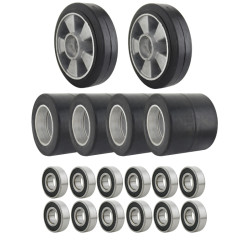 Sada kol 200 mm pro vozík...