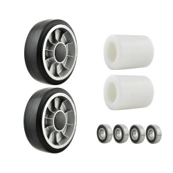 Sada gumových kol a válečků...