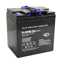 AGM baterie 6-GFM-30, 30Ah,...